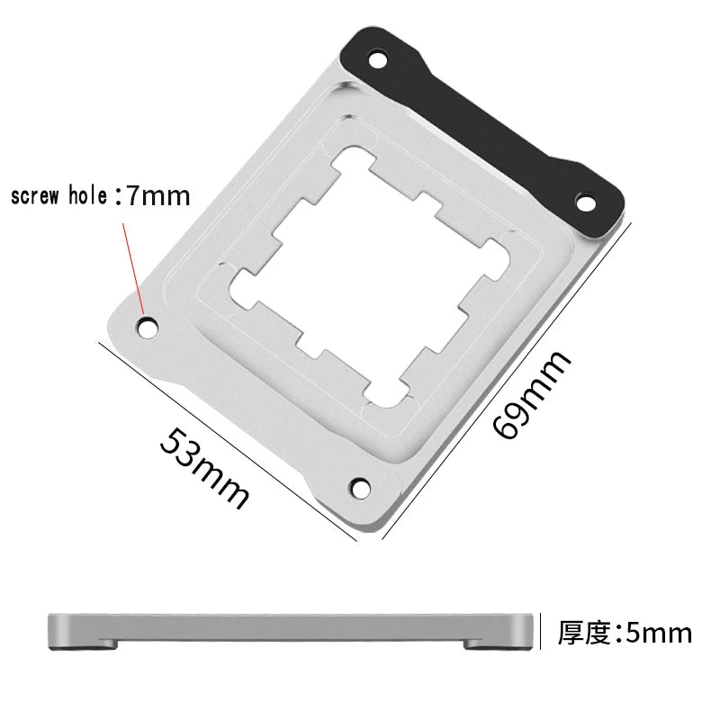 Aluminum Universal AMD AM5 ASF CPU Bending Correction Fixing Buckle Apply to 7950X 7800X 7700X 7600X 7500F