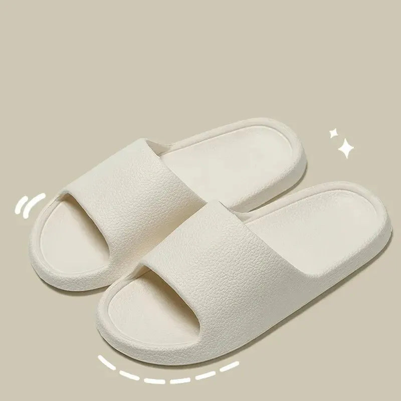 EVA Men Sandals Flip Flops Man Slippers Solid Color Simple Non-slip Soft Sole Comfortable Shower Slippers Outdoorf Couple Shoes