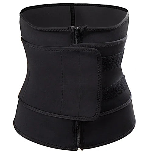 Sauna Waist Trimmer Belt for Women Sweat Weight Loss Waist Trainer Workout Slimming Shaper Waist Corset Faja Reductora