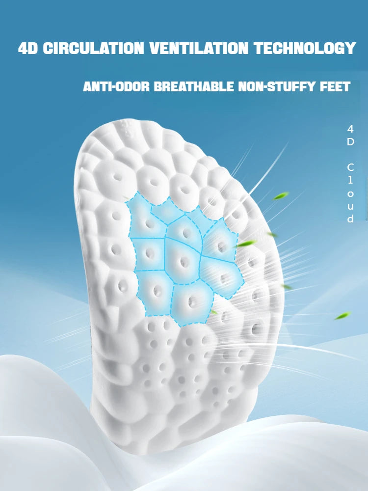 1Pair Plantar Fasciitis Relief Insole Shoes Insoles for Feet Arch Support Orthopedic Inserts Sports Shock Absorption Shoe Pads