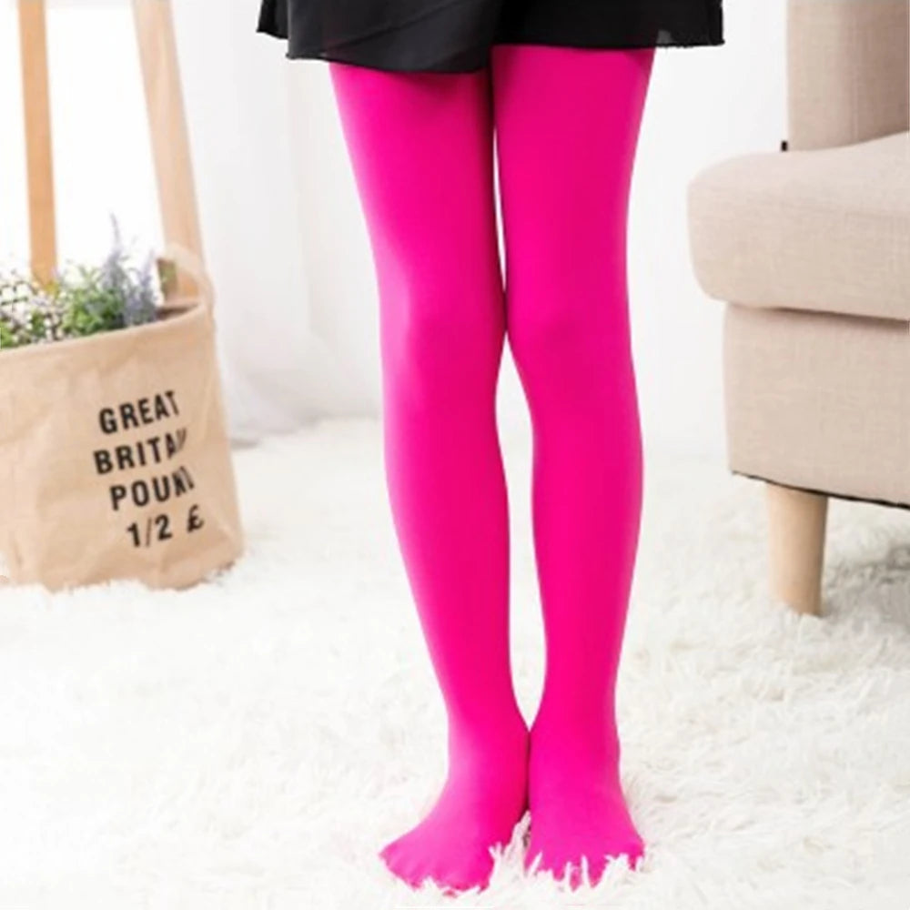 Ballet Dance Tight Halloween Girls Footed Tights Soft Girls Stockings Good Elasticity School Uniform Tights Tights for Girls