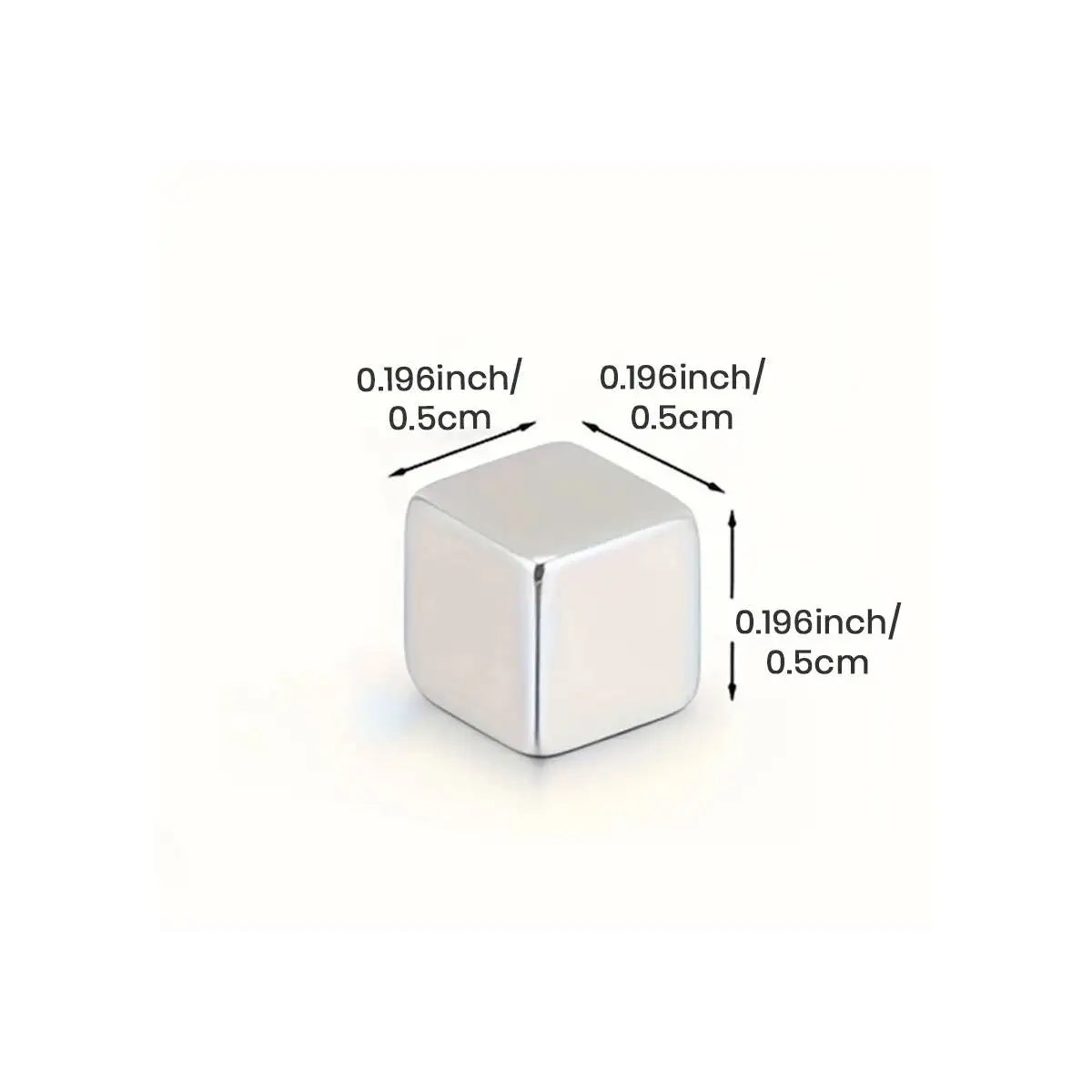 Strong Neodymium Magnets, Square Rare Earth Magnets Heavy Duty for Crafts Fridge, Whiteboard, Office, Dry Erase Board