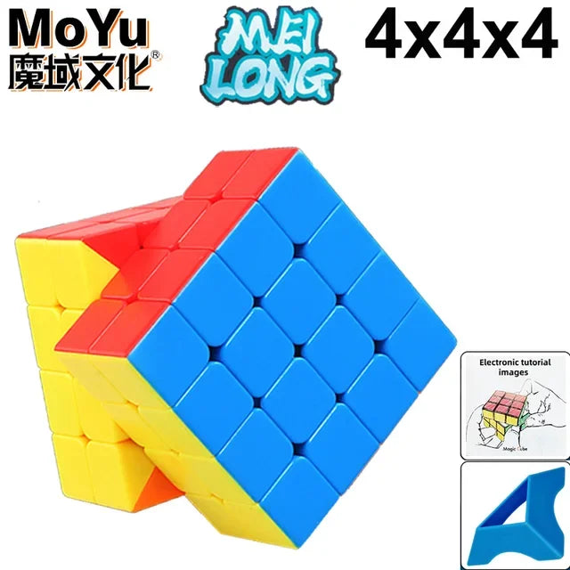 MoYu Meilong Series Magic Cube 3x3 2x2 4x4 5x5 Professional Special 3×3 Speed Puzzle Children's Toy 3x3x3 Original Cubo Magico