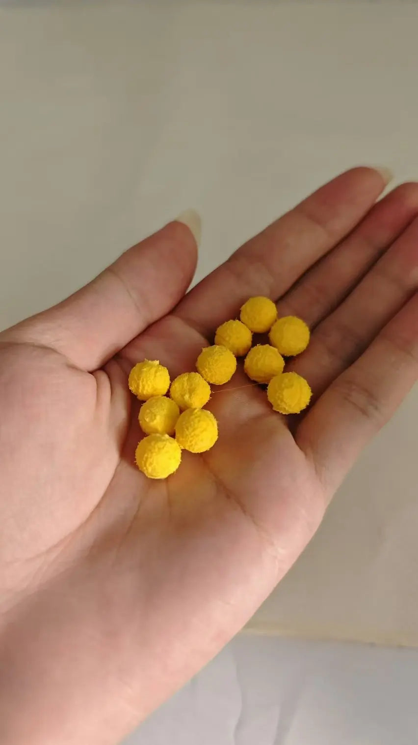 1pc yellow float bean in water sea water fishing tools carp fising