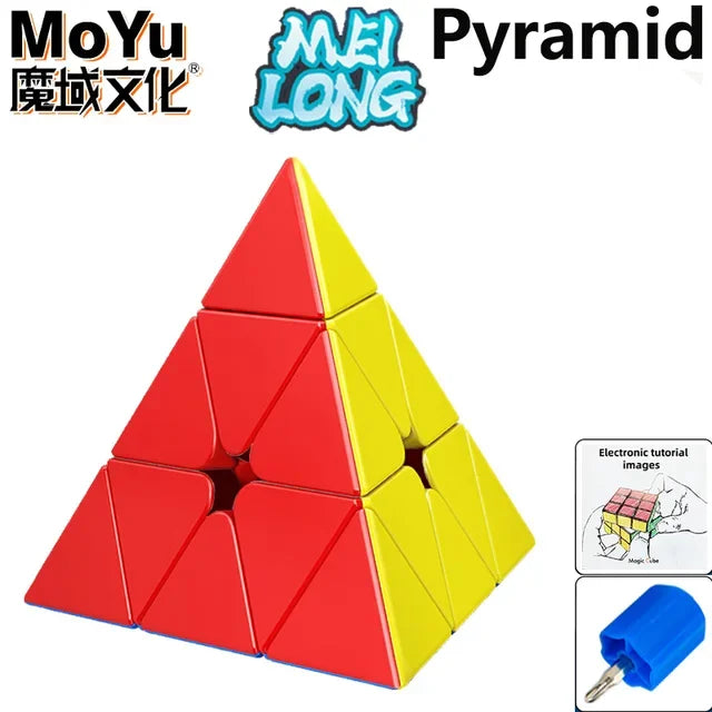 MoYu Meilong Series Magic Cube 3x3 2x2 4x4 5x5 Professional Special 3×3 Speed Puzzle Children's Toy 3x3x3 Original Cubo Magico