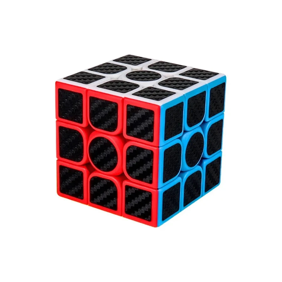 Meilong Carbon Fiber Cube 2x2x2 3x3x3 4x4x4 Pyramid Skew SQ1 Megaminx Puzzle For Beginners and Professionals