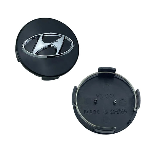 4pcs 60mm Car Wheel Center Hub Caps Logo Emblem Badge Rim Covers For Hyundai ix35 Auto Styling Accessorie