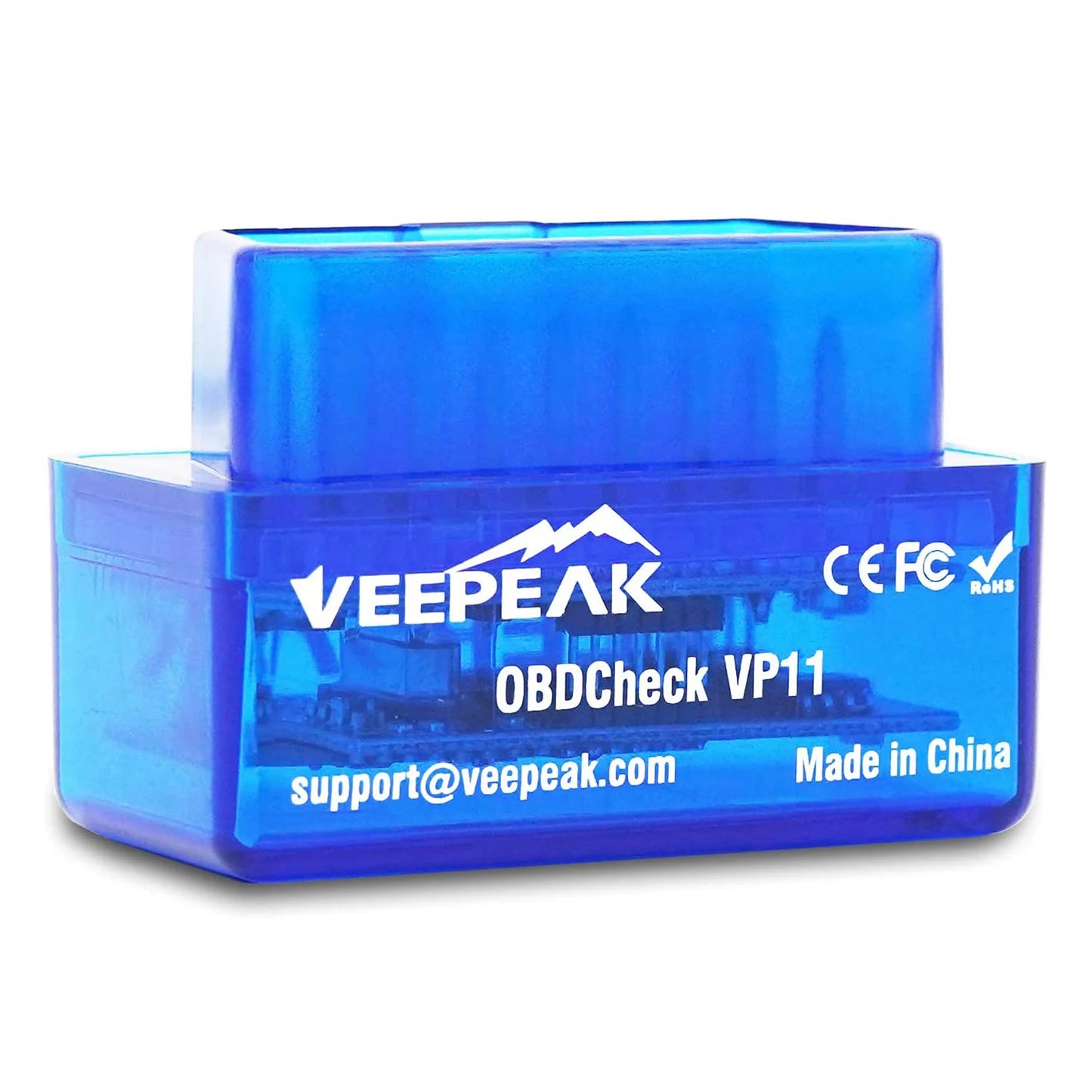 Veepeak Mini Bluetooth OBD2 Scanner for Android, Car OBD II Diagnostic Scan Tool Check Engine Light Code Reader, Supports Torque